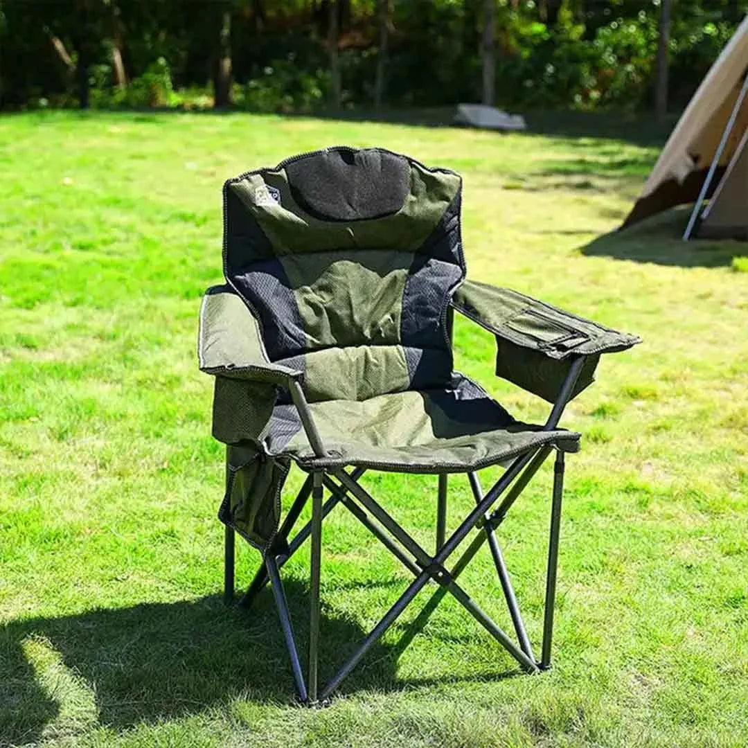 Foldable camping chair heavy duty