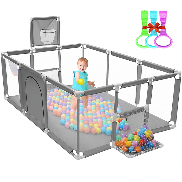 Kids play Fence with soft balls