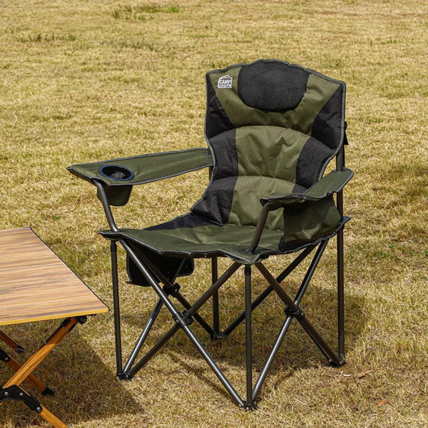 Foldable camping chair heavy duty