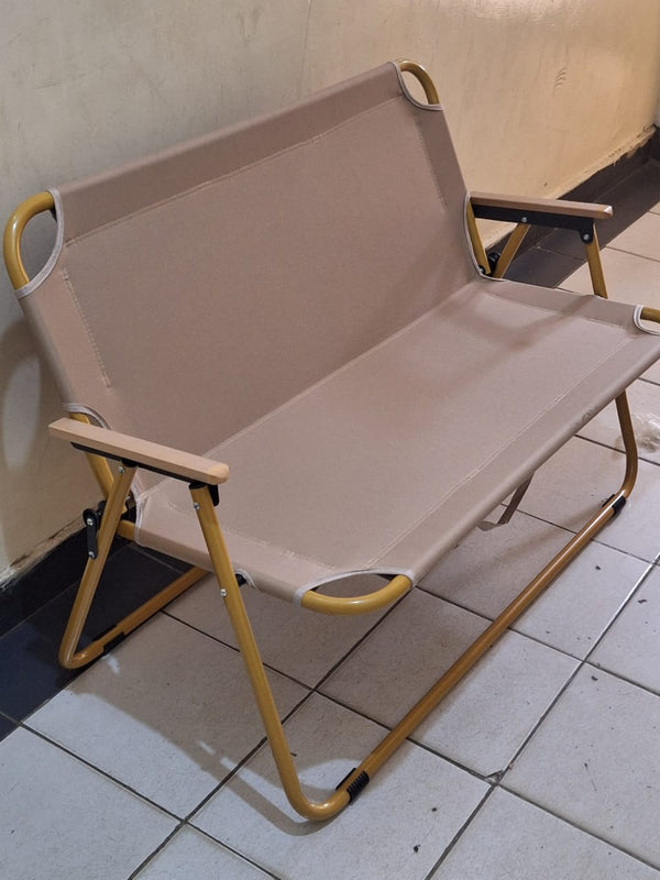 camping chair double seat foldable and portable