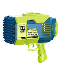 Kids bubble gun with 132 holes