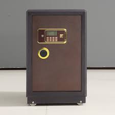 Biometric Fingerprint Safe , Solid Alloy Steel Security Box