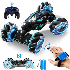 300RC Stunt Car, 2.4GHz 4WD Remote Control Gesture Sensor Toy Car